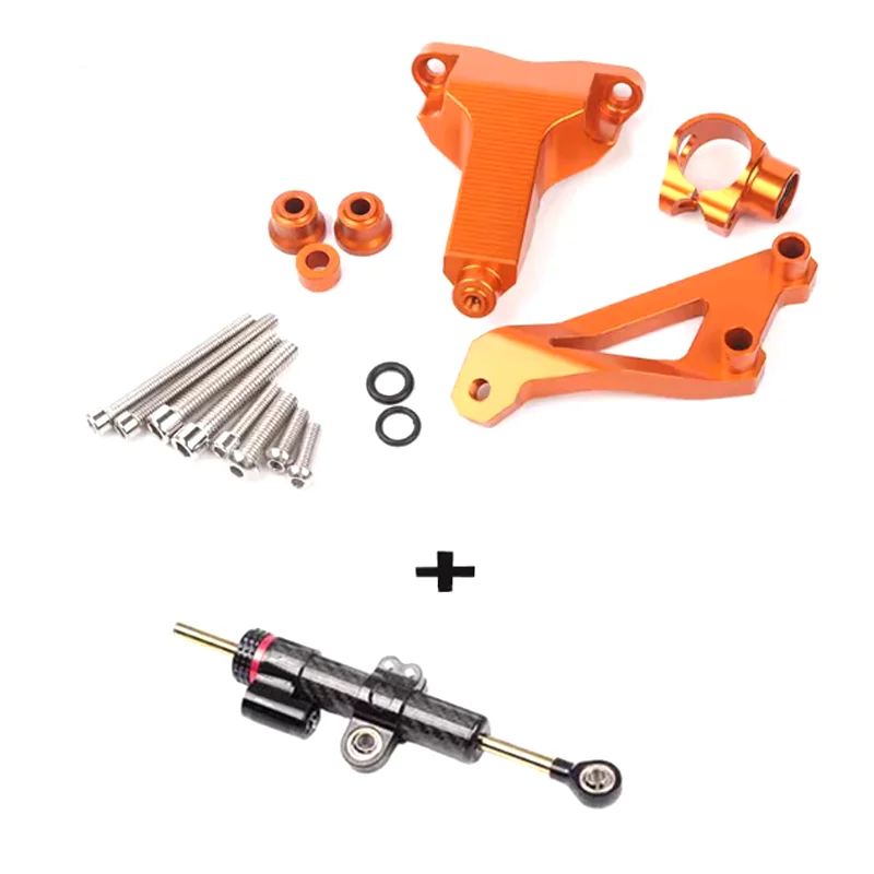Suitable For KTM 390 Duke 200cc Titanium Steering Damper Buffer Bracket Anti-Slip Head Accessories Size Customizable
Suitable For KTM 390 Duke 200cc Titanium Steering Damper Buffer Bracket Anti-Slip Head Accessories Size Customizable
