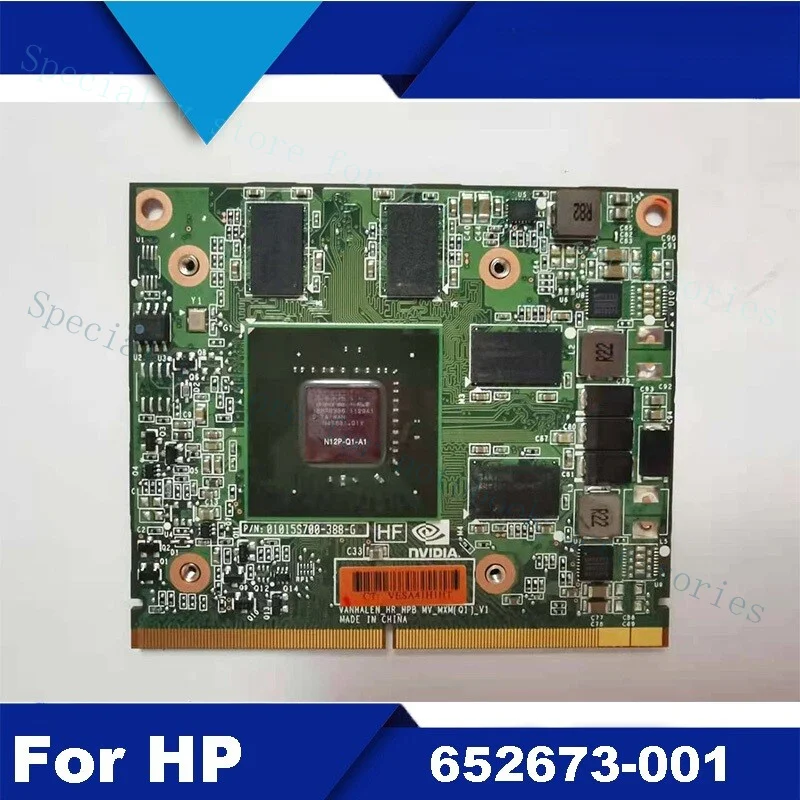 A+652673-001 для HP 8570W 8560W, графическая плата Quadro 1000M 2G N12P-Q1-A1
A+652673-001 для HP 8570W 8560W, графическая плата Quadro 1000M 2G N12P-Q1-A1