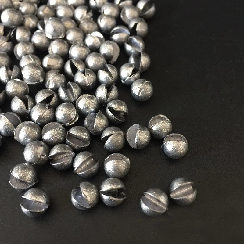 100pcs Solid Round Split Shot Lead Sinker, Fishing Shot Lead for Carp Fishing 0.3g-3g
100pcs Solid Round Split Shot Lead Sinker, Fishing Shot Lead for Carp Fishing 0.3g-3g