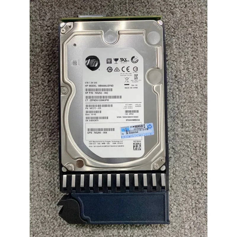 Z for NEW HPE MSA J9F43A 787643-001 3.5" 6TB SAS 12G 7.2K LFF HDD Hard Drive
Z for NEW HPE MSA J9F43A 787643-001 3.5" 6TB SAS 12G 7.2K LFF HDD Hard Drive