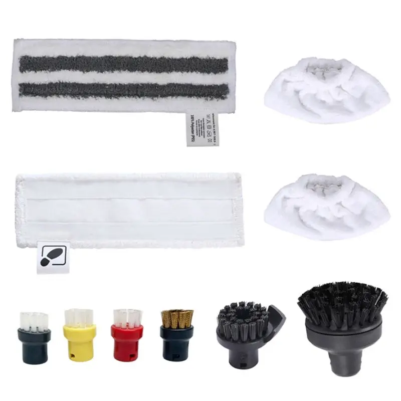 For Karcher Steam Cleaner Easyfix SC2 SC3 SC4 SC5 Microfibre Cloth Set And Floor Nozzle Round Brushes Replacement
For Karcher Steam Cleaner Easyfix SC2 SC3 SC4 SC5 Microfibre Cloth Set And Floor Nozzle Round Brushes Replacement