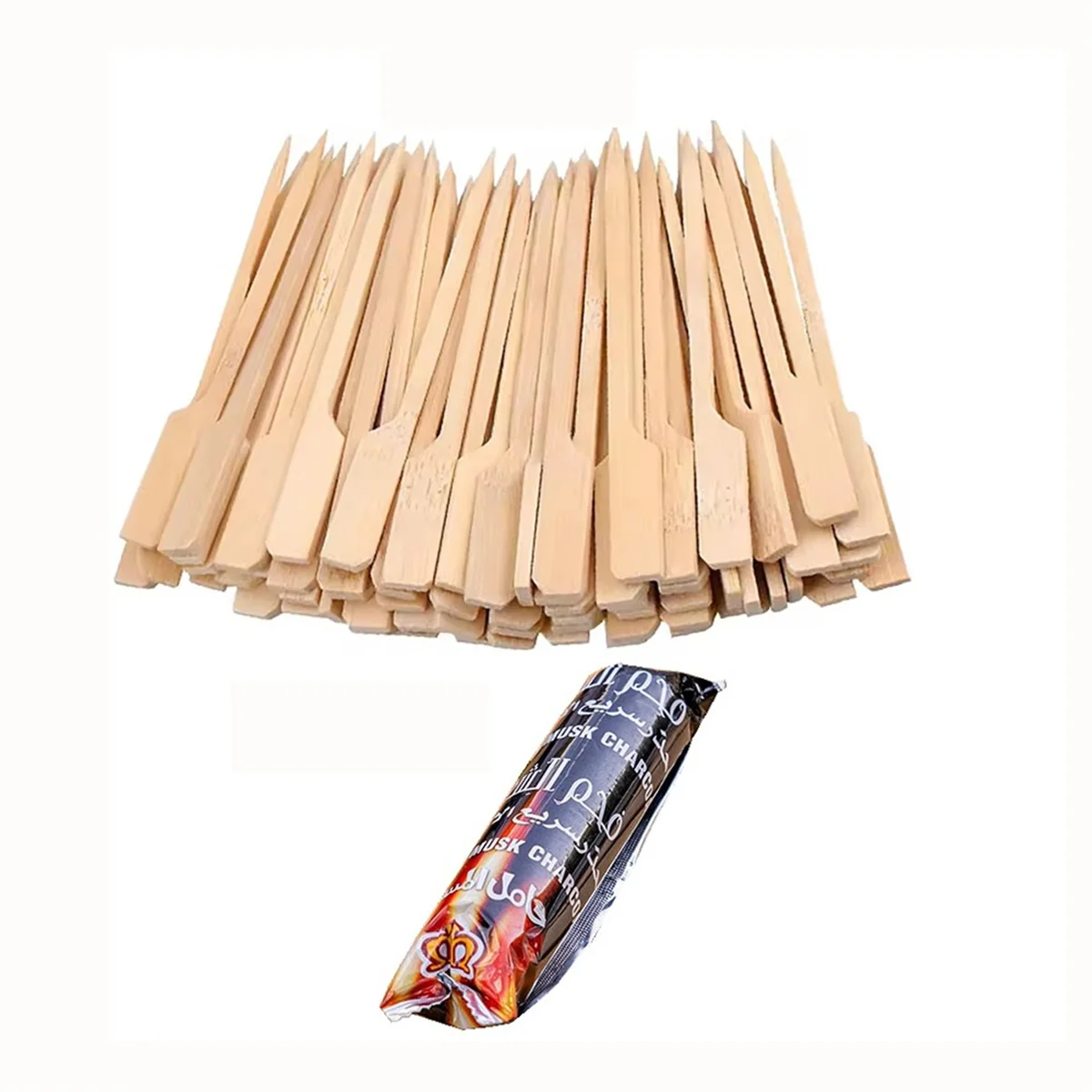 ABLQ Barbecue Tools Natural Bamboo Stick Quick-Burning Charcoal Suitable for All Kinds of Banquet Barbecue Tools
ABLQ Barbecue Tools Natural Bamboo Stick Quick-Burning Charcoal Suitable for All Kinds of Banquet Barbecue Tools
