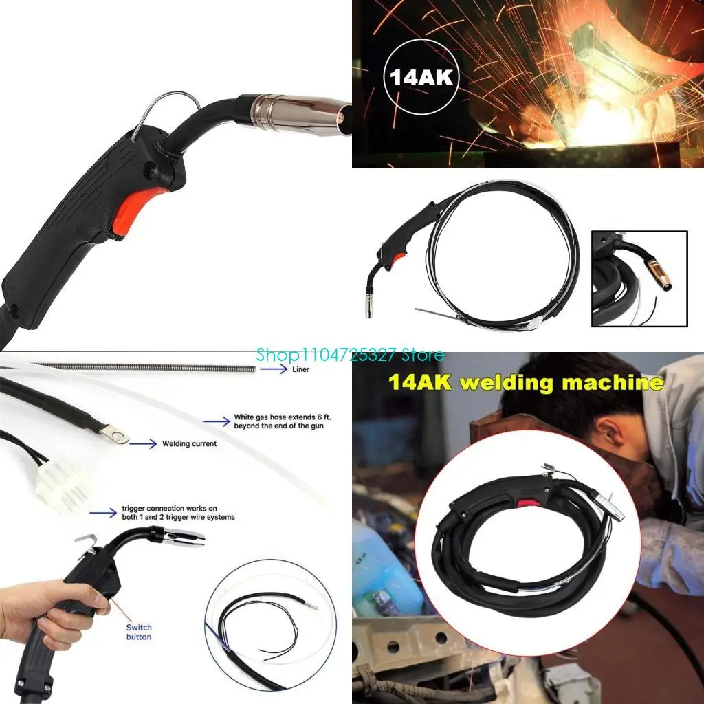 D8KF MIG Welding Gun Accessories for Small Projects for Home Farm Shop Used for Light Maintenance Repair Stable Performance
D8KF MIG Welding Gun Accessories for Small Projects for Home Farm Shop Used for Light Maintenance Repair Stable Performance