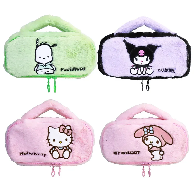 Sanrio Kuromi понравико My Melody Hellokittys мультяшная милая плюшевая сумка для хранения аниме карандаш Женская милая Кошелек для монет для девочек
Sanrio Kuromi понравико My Melody Hellokittys мультяшная милая плюшевая сумка для хранения аниме карандаш Женская милая Кошелек для монет для девочек