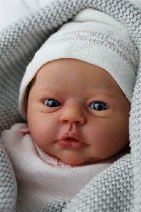 NPK 19'' Lifelike Reborn Doll Kit Evi Painted Doll Kit Unfinished Doll Parts with Hand Painted Hair
NPK 19'' Lifelike Reborn Doll Kit Evi Painted Doll Kit Unfinished Doll Parts with Hand Painted Hair