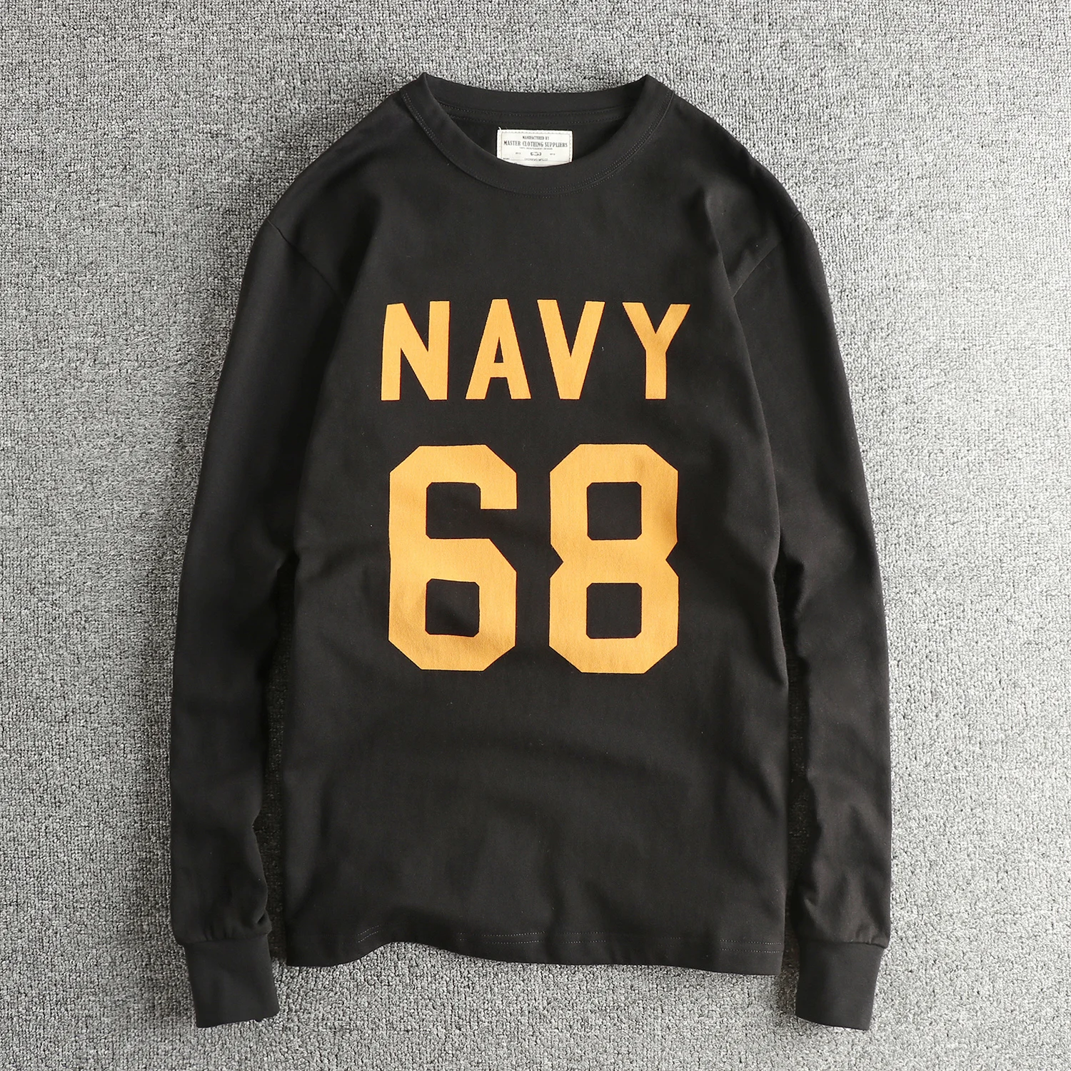 Heavyweight Pure Cotton Long Sleeve T-Shirt for Men Quality Letter Pattern Ameika Style Fashionable Base Shirt Comfortable Br...
Heavyweight Pure Cotton Long Sleeve T-Shirt for Men Quality Letter Pattern Ameika Style Fashionable Base Shirt Comfortable Br...