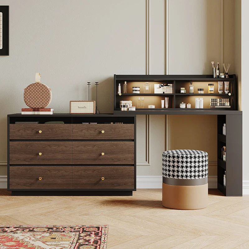 Folding Stool Storage Vanity Tables Wood Glass Flip Set Drawers Girl Dressers Makeup Cabinet Mirror Coiffeuse Furniture Home
Folding Stool Storage Vanity Tables Wood Glass Flip Set Drawers Girl Dressers Makeup Cabinet Mirror Coiffeuse Furniture Home