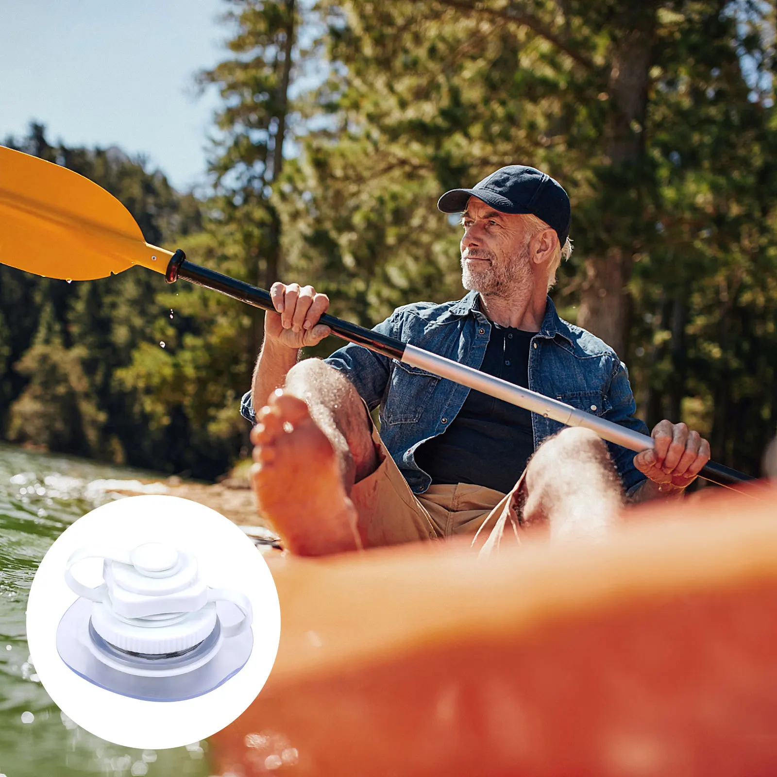 2Pcs One-Way Air Valve Spiral Screw Thread Caps Replacement Accessory for Boston Inflatable Boat Kayak Raft Air Valve
2Pcs One-Way Air Valve Spiral Screw Thread Caps Replacement Accessory for Boston Inflatable Boat Kayak Raft Air Valve