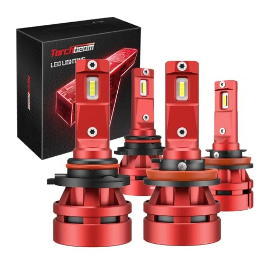 Car headlight bulbs for low high beam 9005/HB3 H11/H8/H9 LED 90 000 lumens aluminum housing white light plug-and-play installat
Car headlight bulbs for low high beam 9005/HB3 H11/H8/H9 LED 90 000 lumens aluminum housing white light plug-and-play installat