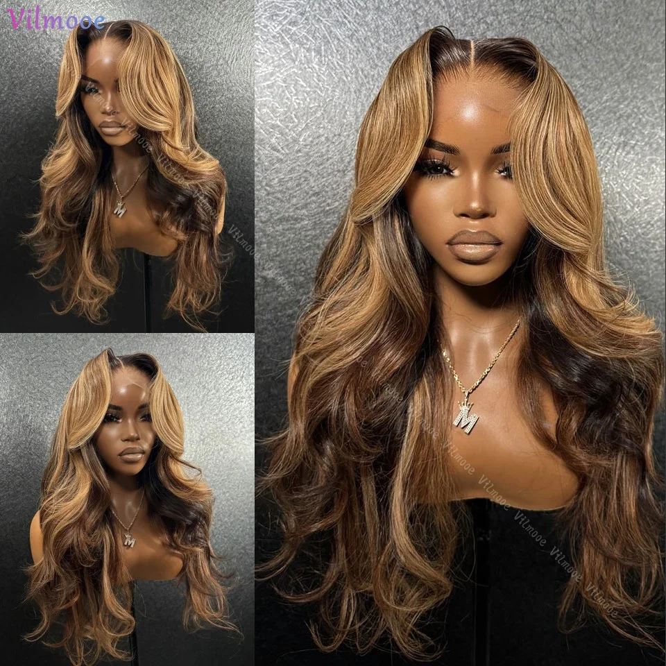 Body Wave Highlight Human Hair Wig 13X4 HD Transparent Silk Top Lace Frontal Wig Colored Human Hair Wigs 5x5 Lace Closure Wig
Body Wave Highlight Human Hair Wig 13X4 HD Transparent Silk Top Lace Frontal Wig Colored Human Hair Wigs 5x5 Lace Closure Wig