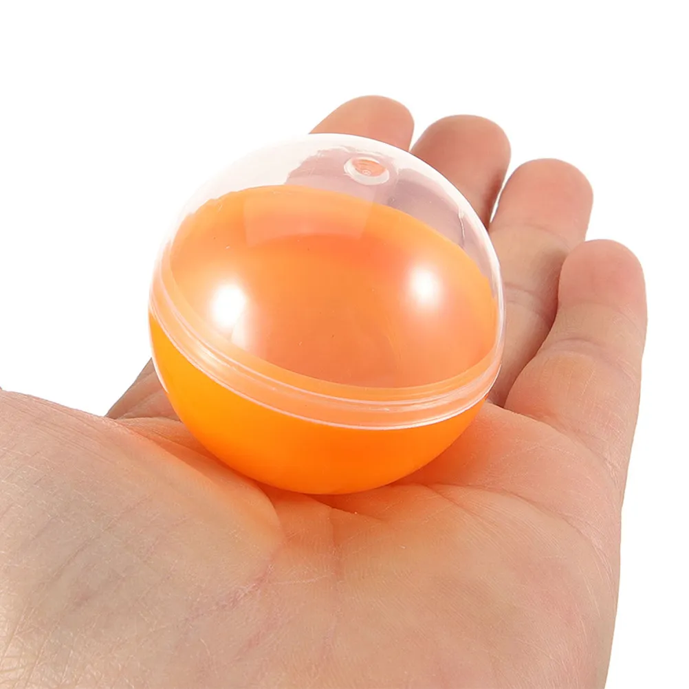 100Pcs Clear Round Openable Capsule Balls 45Mm for Vending Machine Party Favors Candy Packaging Display Storage Fillable
100Pcs Clear Round Openable Capsule Balls 45Mm for Vending Machine Party Favors Candy Packaging Display Storage Fillable