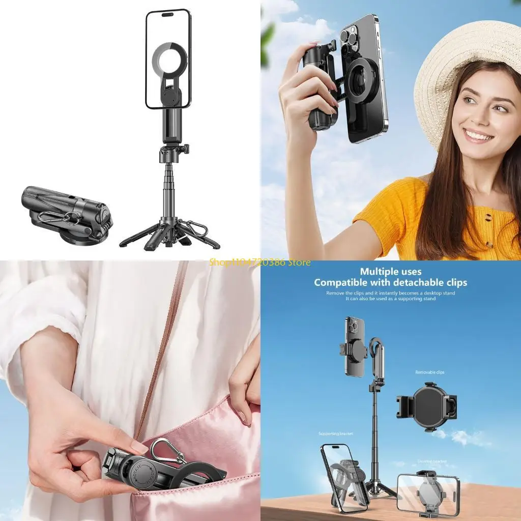 K0EA Universal Foldable Phone Tripod With Remote Control 360 Degree Rotating ABS Aluminum Construction Travel Essential
K0EA Universal Foldable Phone Tripod With Remote Control 360 Degree Rotating ABS Aluminum Construction Travel Essential