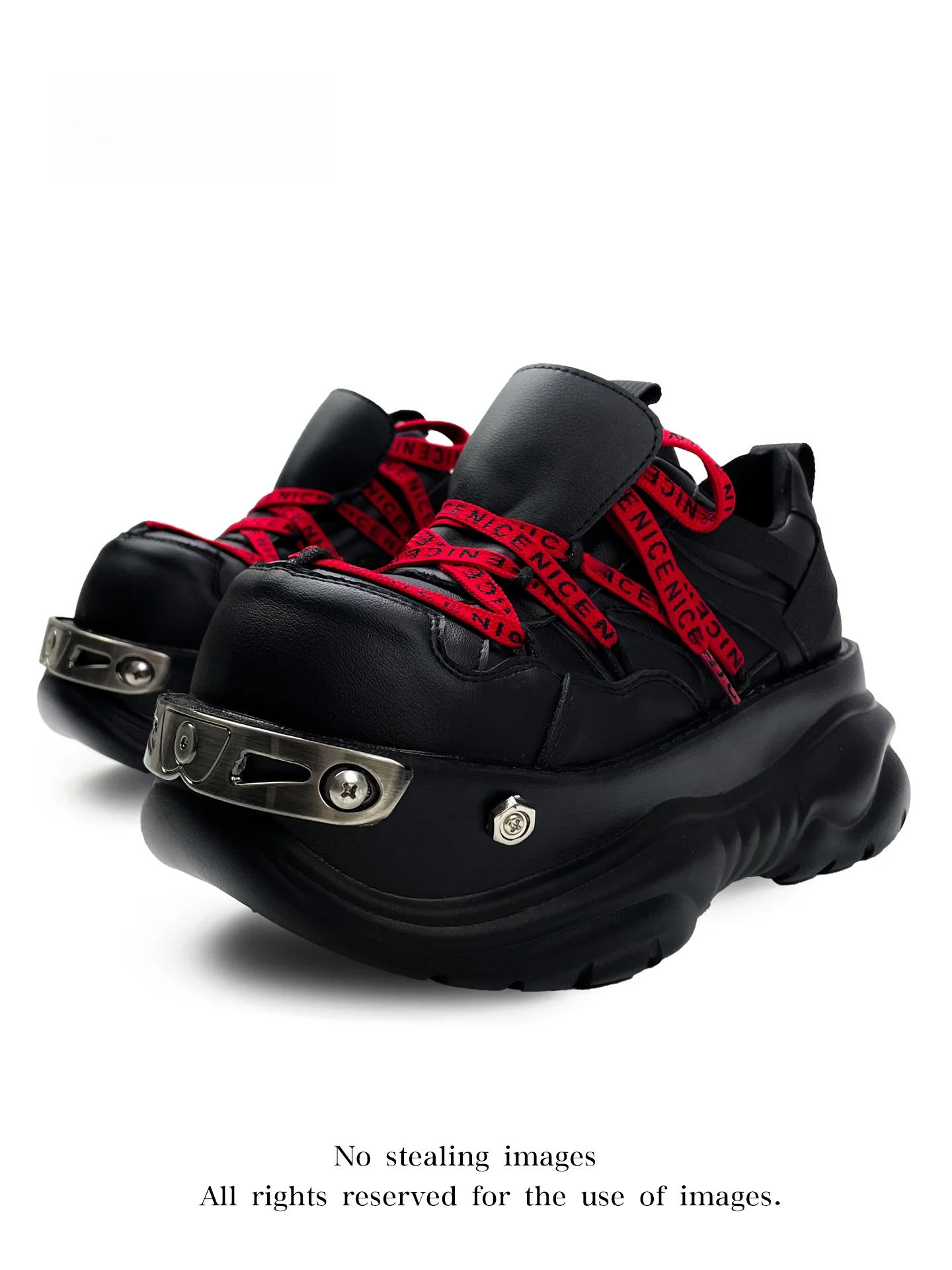 MibVias Punk Style Thick Bottom Platform Shoes Women's Dark Harajuku Heavy Metal Spicy Single Shoes Fashionable round Toe
MibVias Punk Style Thick Bottom Platform Shoes Women's Dark Harajuku Heavy Metal Spicy Single Shoes Fashionable round Toe
