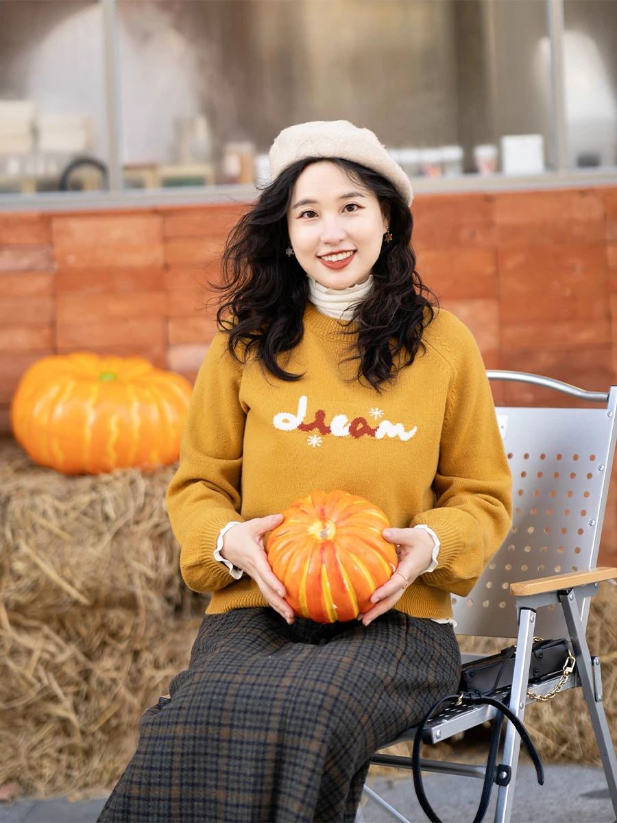 Apipedr Original Design Snake Year New Year Knitted Sweater Women Cisas Wool 00 Commute Sle round Ne Long Sve
Apipedr Original Design Snake Year New Year Knitted Sweater Women Cisas Wool 00 Commute Sle round Ne Long Sve