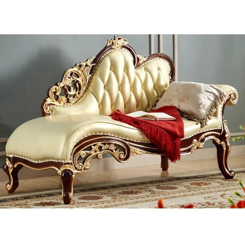 B03 Solid wood chaise longue American living room single leather sofa bed beauty couch leather recliner
B03 Solid wood chaise longue American living room single leather sofa bed beauty couch leather recliner