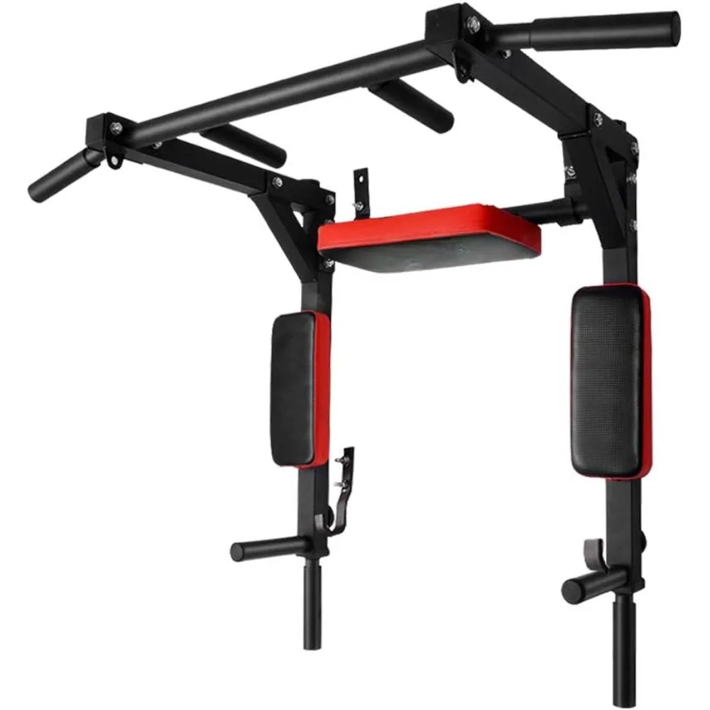 Multifunctional Wall Mount Pull-Up Bar/Pull-Up Bar, Dip Station Support for Indoor Workouts Up to 440 lbs Easy to Assemble
Multifunctional Wall Mount Pull-Up Bar/Pull-Up Bar, Dip Station Support for Indoor Workouts Up to 440 lbs Easy to Assemble