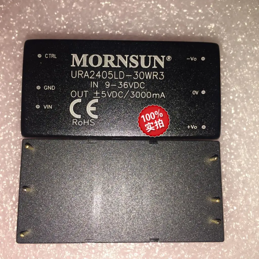 URA2405LD-30WR3 DC-DC 24 В, положительный и отрицательный модуль питания 5 В, 30 Вт, оригинальный
URA2405LD-30WR3 DC-DC 24 В, положительный и отрицательный модуль питания 5 В, 30 Вт, оригинальный