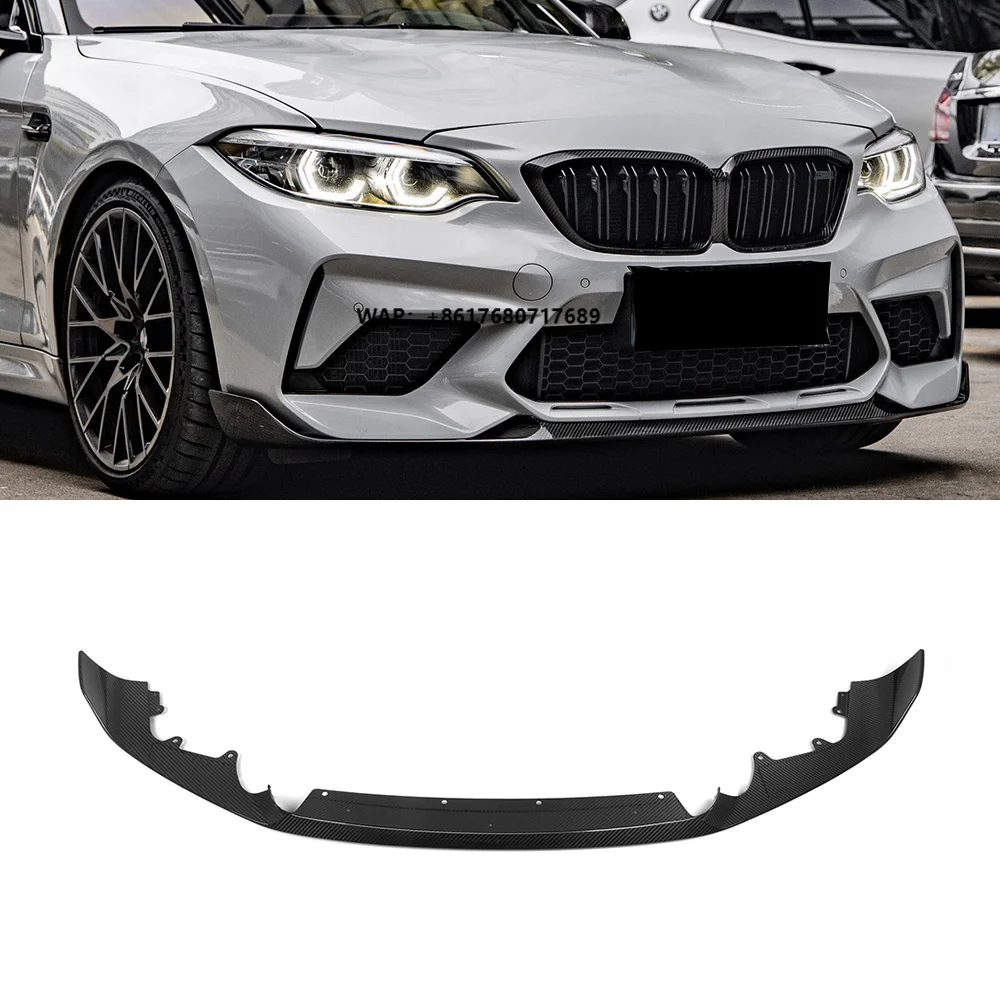 Prepreg Carbon Fiber M2C F87 Front Lip Car Bumper Front Lip for Model 2019-2022 New Condition Dry Carbon Material
Prepreg Carbon Fiber M2C F87 Front Lip Car Bumper Front Lip for Model 2019-2022 New Condition Dry Carbon Material