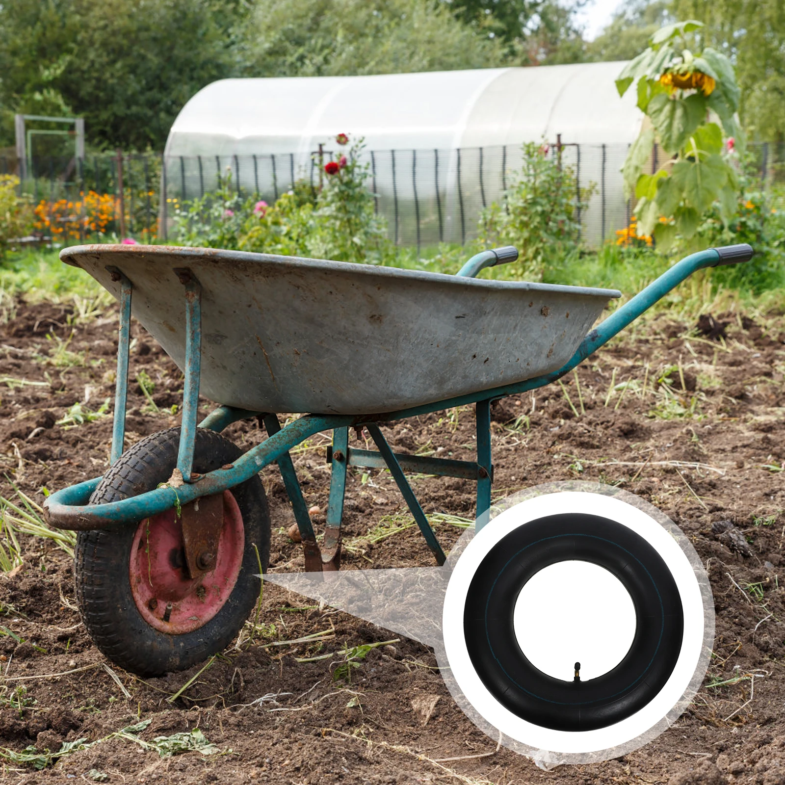 Inner 4.80/4.00-8 Rubber Tire Replacement Durable Sturdy Easy Install Wheelbarrow Tyre Tube 4.00-8 Bicycle Inner
Inner 4.80/4.00-8 Rubber Tire Replacement Durable Sturdy Easy Install Wheelbarrow Tyre Tube 4.00-8 Bicycle Inner