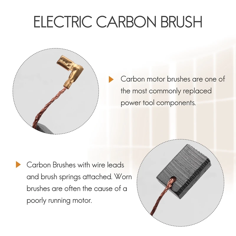 2Pcs 16Mm X 11Mm X 5Mm Motor Electric Carbon Brushes For 9553NB
2Pcs 16Mm X 11Mm X 5Mm Motor Electric Carbon Brushes For 9553NB