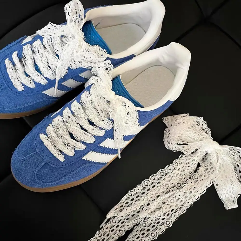 Sneaker Training Shoes Laces Fancy Lace 2.9CM Width Flat Shoelace For Women German Training Shoes Laces Lace Braided Shoelaces
Sneaker Training Shoes Laces Fancy Lace 2.9CM Width Flat Shoelace For Women German Training Shoes Laces Lace Braided Shoelaces