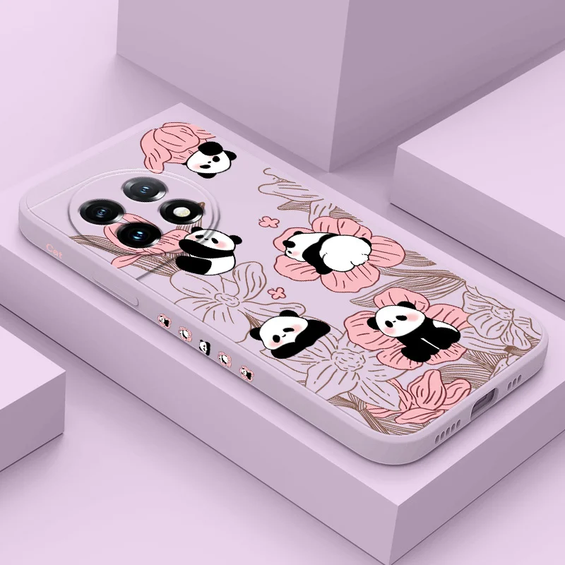 Flower Panda Phone Case For Oneplus 13 13R 12 12R 11 11R 10 10R 10T 9R 9RT 9 8T 8 7 7T Pro 5G Liquid Silicone Cover
Flower Panda Phone Case For Oneplus 13 13R 12 12R 11 11R 10 10R 10T 9R 9RT 9 8T 8 7 7T Pro 5G Liquid Silicone Cover
