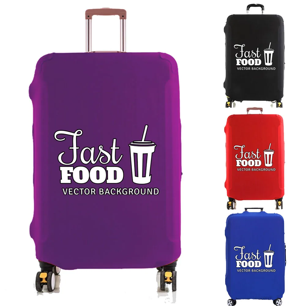Luggage Cover Suitcase Protector Jast Food Pattern Printed Thicker Elastic Dust Cover 18-32 Inch Trolley Case Travel Accessories
Luggage Cover Suitcase Protector Jast Food Pattern Printed Thicker Elastic Dust Cover 18-32 Inch Trolley Case Travel Accessories