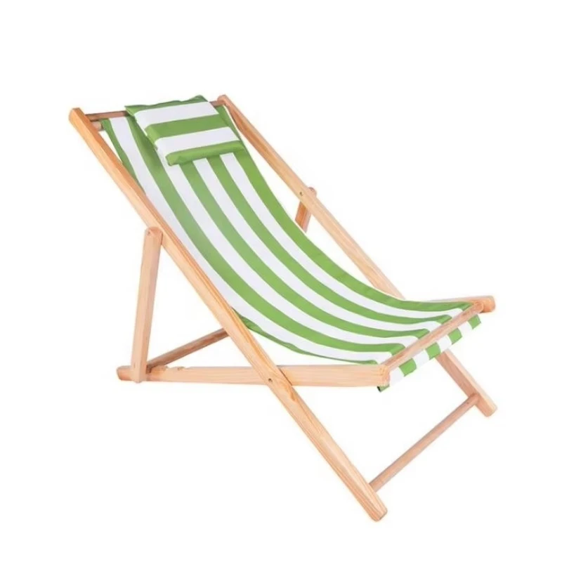 Adjustable height foldable wooden beach chair with pillow multi-color
Adjustable height foldable wooden beach chair with pillow multi-color