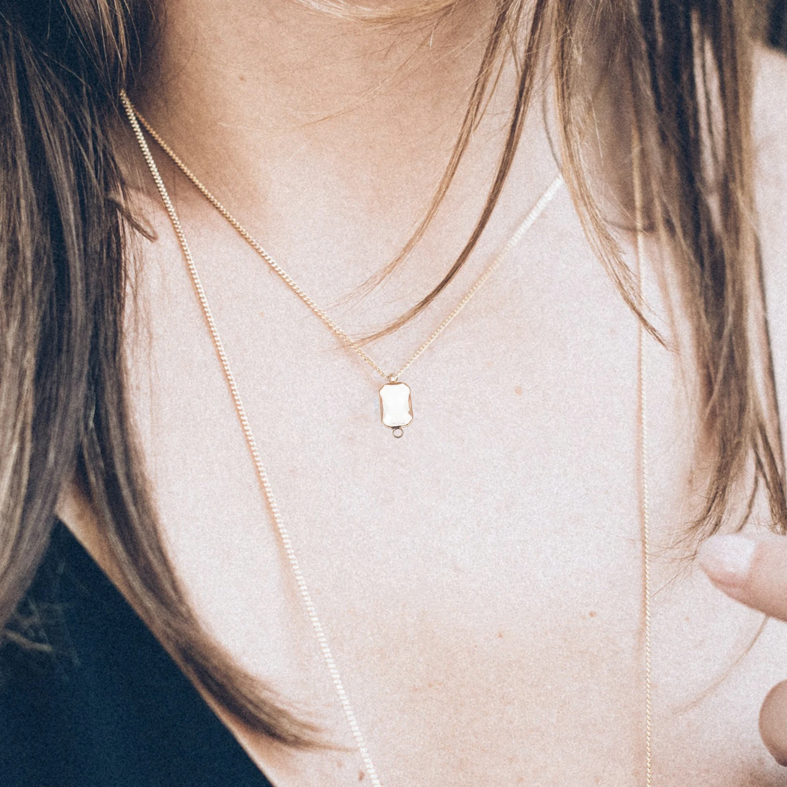 10 Pcs Double Sided Glass Pendants Rectangular DIY Jewelry Making Supplies Lightweight Durable Charm Accessories Green Hole
10 Pcs Double Sided Glass Pendants Rectangular DIY Jewelry Making Supplies Lightweight Durable Charm Accessories Green Hole