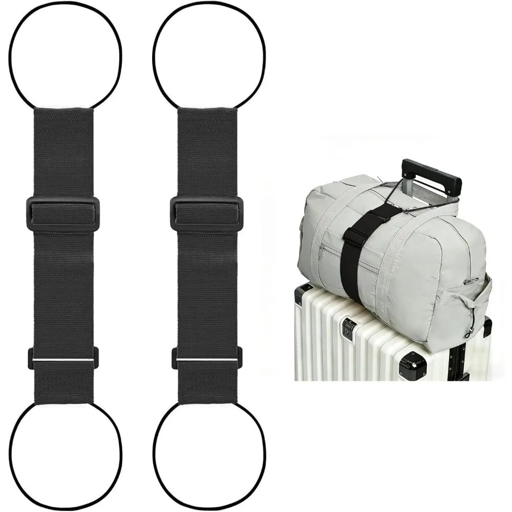 Multi Use Strong Adjustable Luggage Connector Straps for Suitcases,2 Pack Flexible Luggage Accessories Elastic Fastening Strap
Multi Use Strong Adjustable Luggage Connector Straps for Suitcases,2 Pack Flexible Luggage Accessories Elastic Fastening Strap