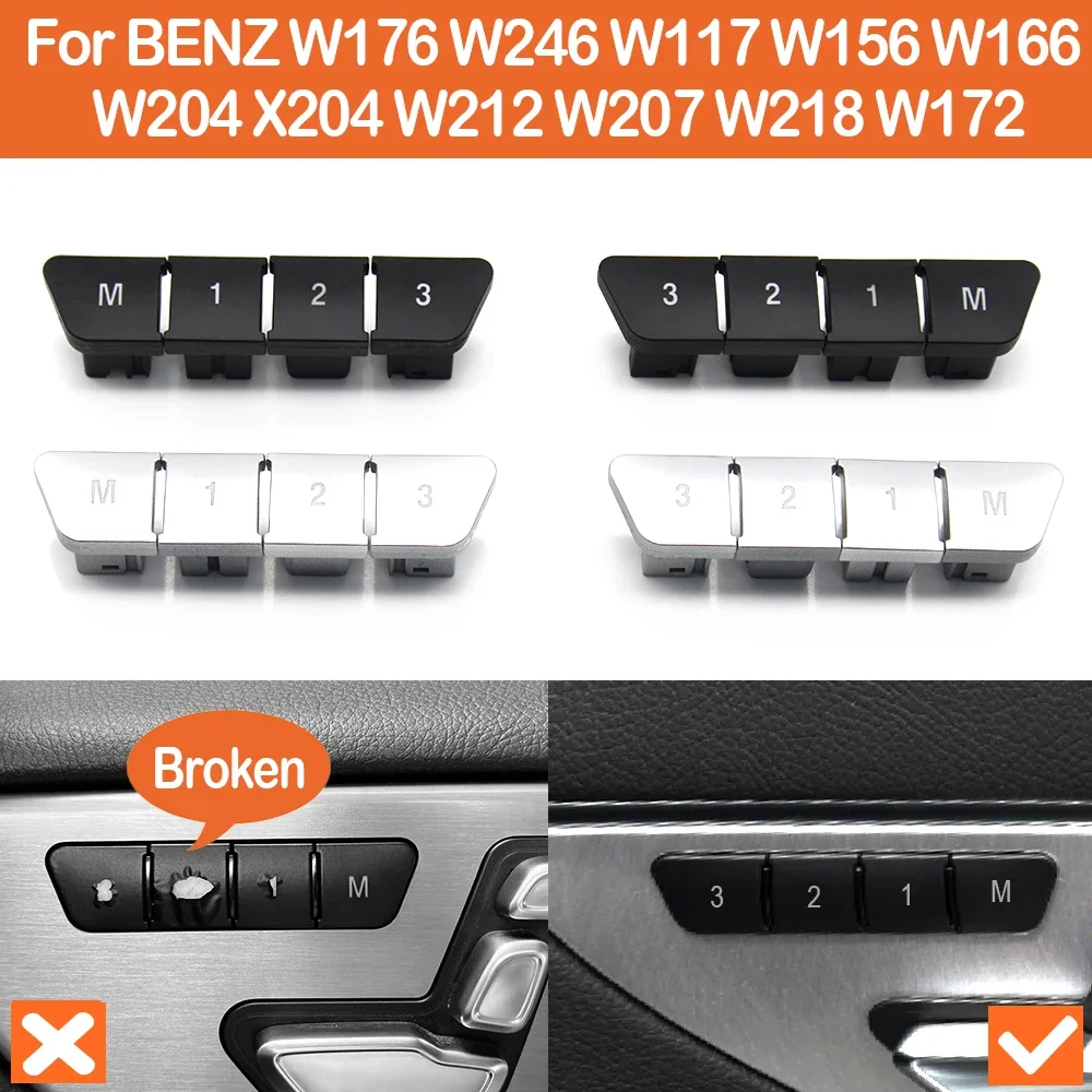 Car Seat Adjust Memory Switch Button Trim For Benz A B C E Class ML GL GLE GLK GLA CLA W176 W246 W204 W212 W166 W156 W117 W218
Car Seat Adjust Memory Switch Button Trim For Benz A B C E Class ML GL GLE GLK GLA CLA W176 W246 W204 W212 W166 W156 W117 W218