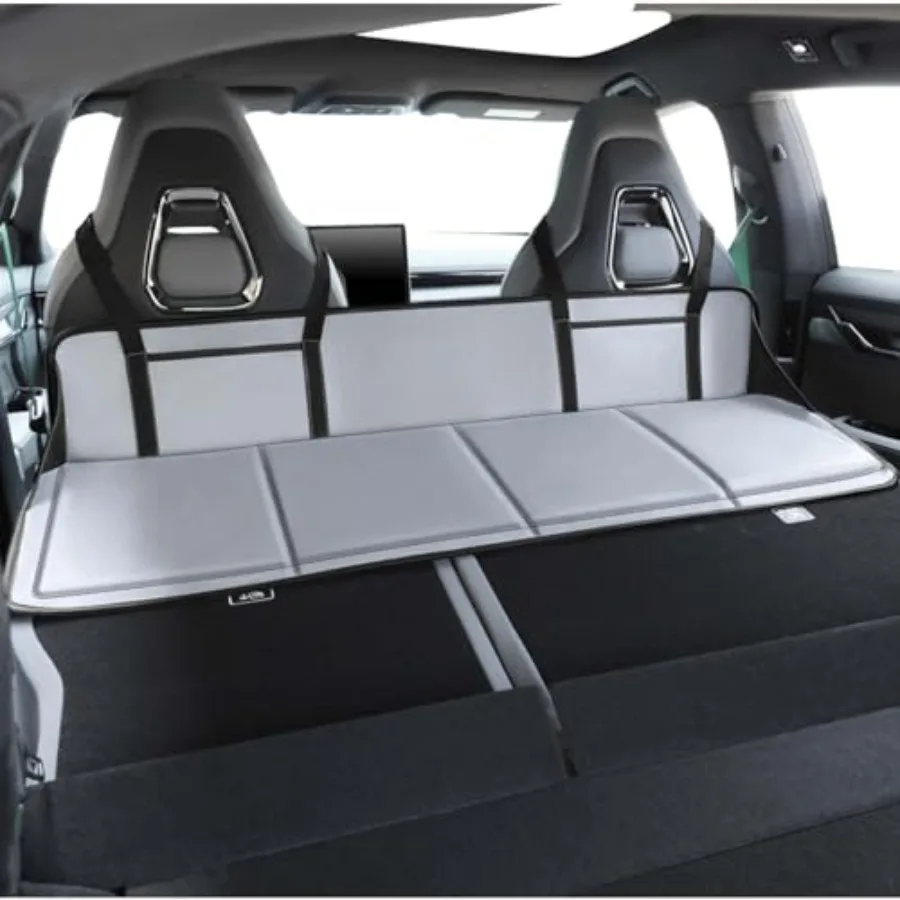 Gray Car Camping Essentials Increase Trunk Space for Car Camping and Travel Fits Tesla Y/3 SUV with Full Flat Cargo Like RAV4 C
Gray Car Camping Essentials Increase Trunk Space for Car Camping and Travel Fits Tesla Y/3 SUV with Full Flat Cargo Like RAV4 C
