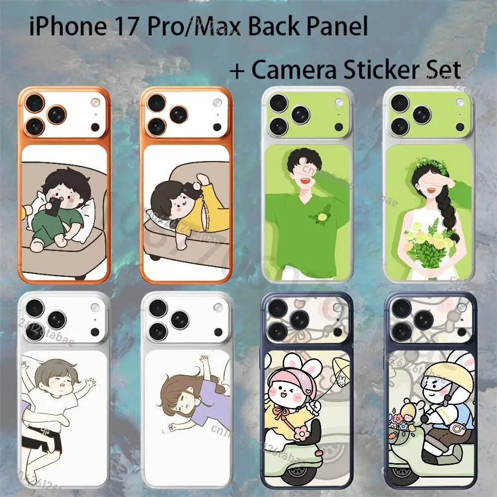 Paired Couple Funny Cute Boy Girl For iPhone 17pro/proMax Full body Back Cover Decal Skin Colorful Rear Protective Sticker Film
Paired Couple Funny Cute Boy Girl For iPhone 17pro/proMax Full body Back Cover Decal Skin Colorful Rear Protective Sticker Film