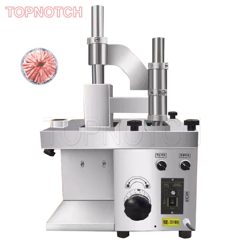 Fresh Meat Slicer Machine Stainless Steel Thickness Adjustable Electric Fresh Meat Cutting Machine Frozen Meat Slicer
Fresh Meat Slicer Machine Stainless Steel Thickness Adjustable Electric Fresh Meat Cutting Machine Frozen Meat Slicer