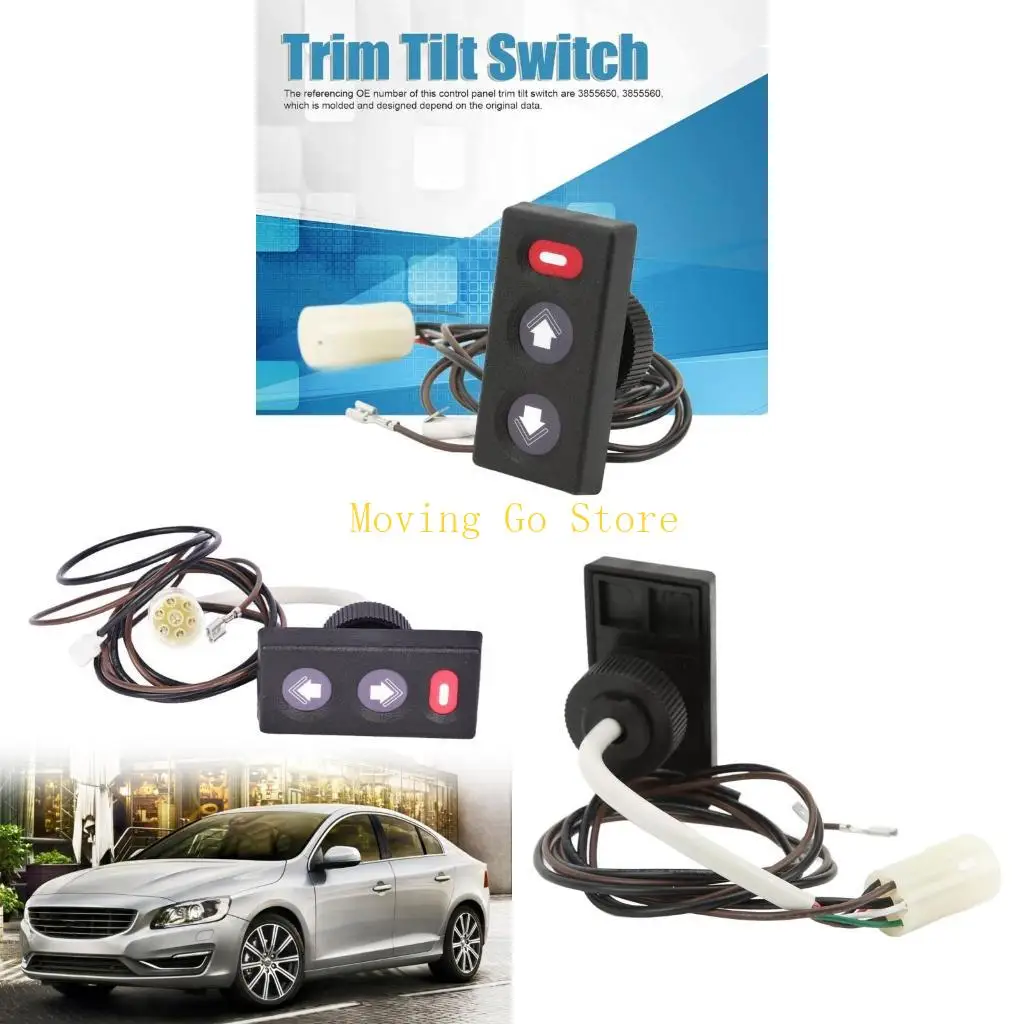 B5XD Power Trim Tilt Switch Replacement Control Panel Trim Tilt Switch for DP290 SP290 3855560 3855650 853846
B5XD Power Trim Tilt Switch Replacement Control Panel Trim Tilt Switch for DP290 SP290 3855560 3855650 853846