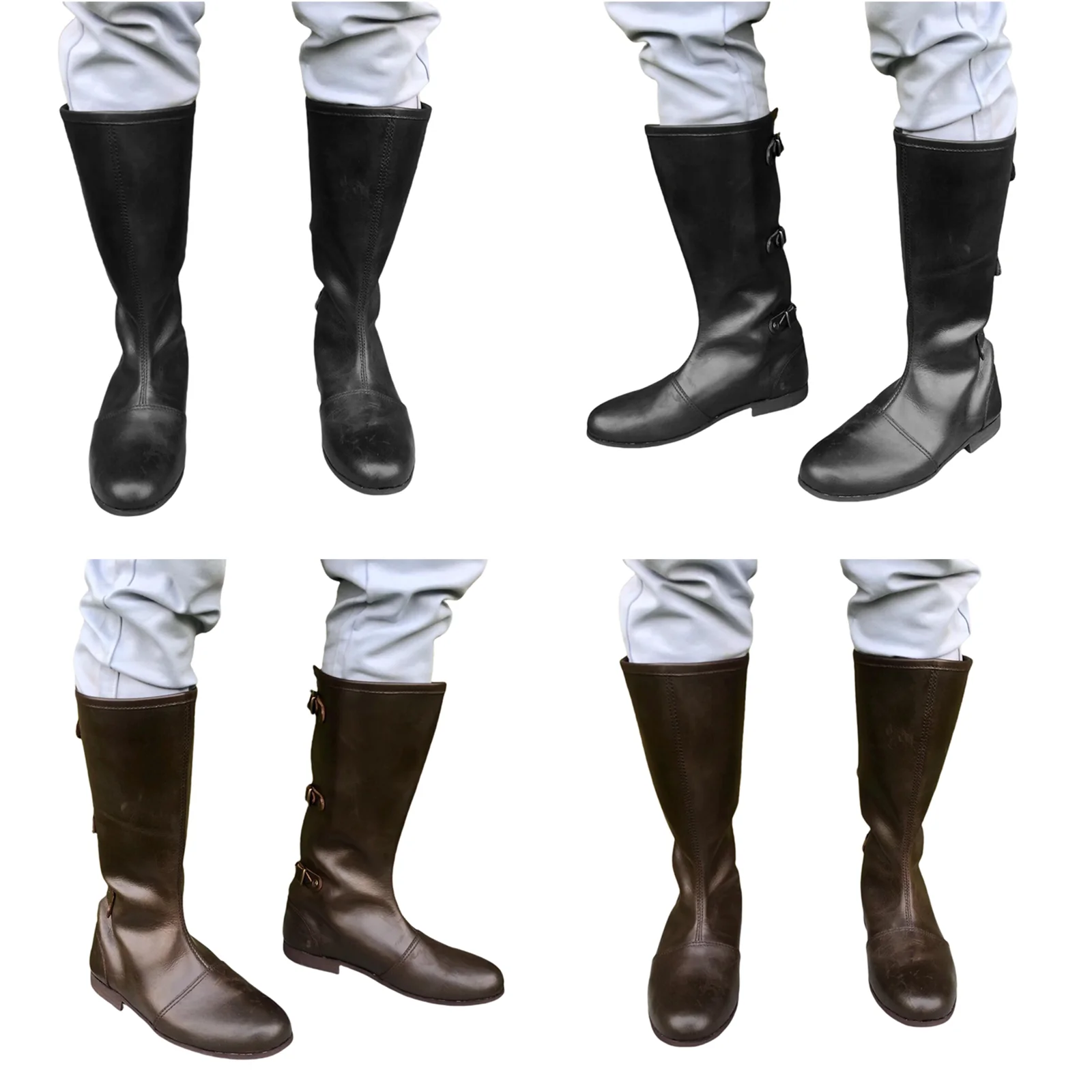 Medieval Leather Boots 3 Buckle Renaissance Inspired Long Boot Halloween Caribbean Pirate Cosplay Boots Viking Men Shoes
Medieval Leather Boots 3 Buckle Renaissance Inspired Long Boot Halloween Caribbean Pirate Cosplay Boots Viking Men Shoes