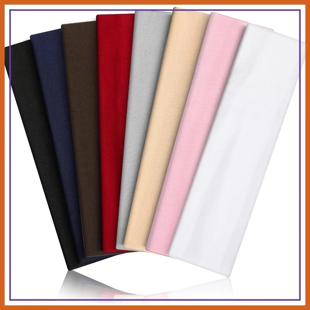 8PCS Summer Non Slip Sports Elastic Soft Running Headbands Absorb Sweat for Women Men Workout Travel
8PCS Summer Non Slip Sports Elastic Soft Running Headbands Absorb Sweat for Women Men Workout Travel