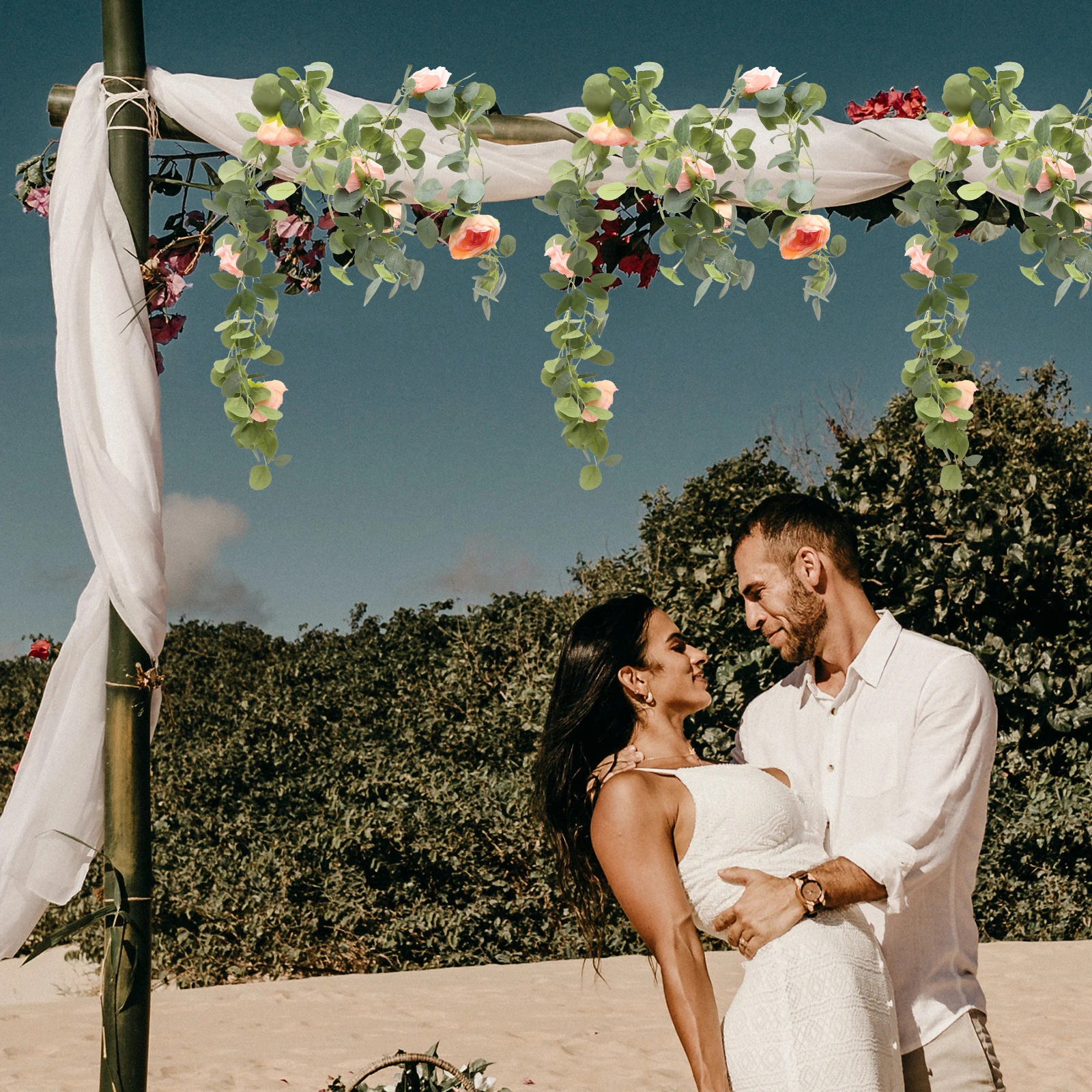 Simulation Rattan Simulation Flower Rattan Rose Artificial Flower Decor Valentine Wreath Eucalyptus Plant Greenery
Simulation Rattan Simulation Flower Rattan Rose Artificial Flower Decor Valentine Wreath Eucalyptus Plant Greenery