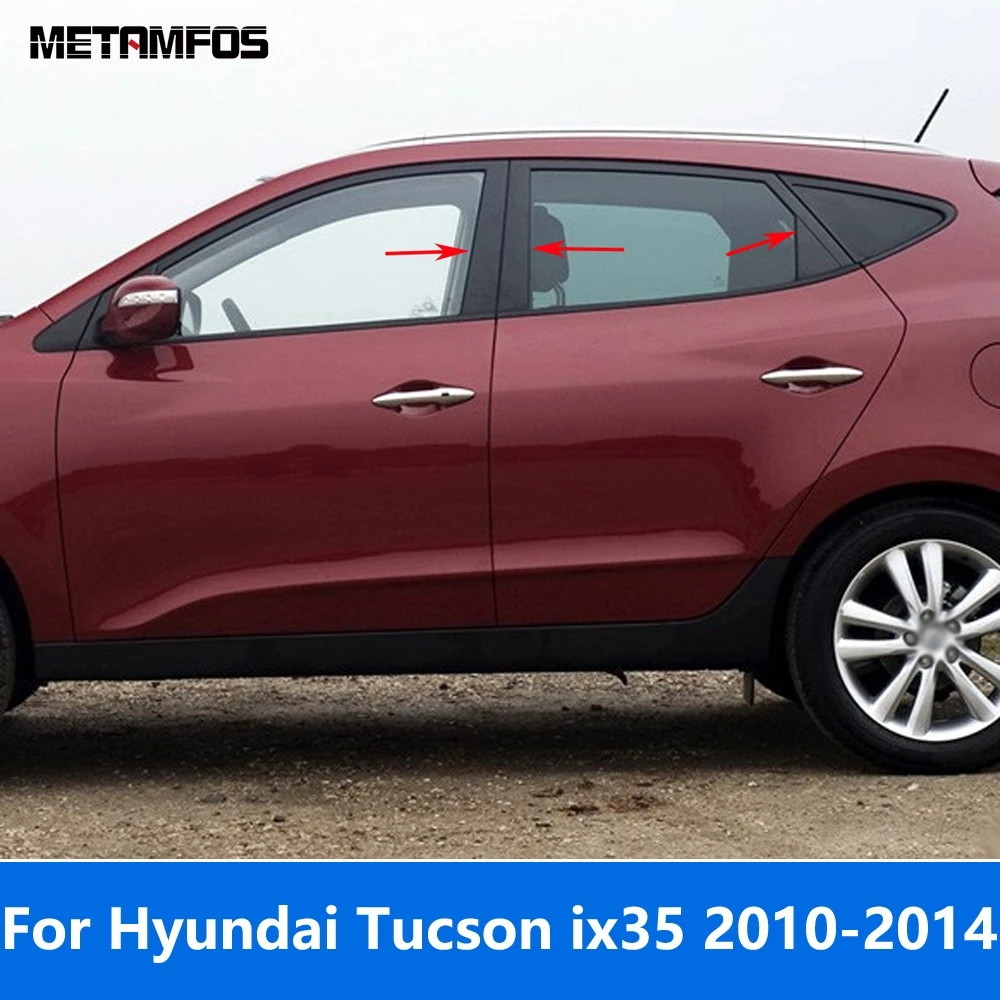 For Hyundai Tucson ix35 2010 2011 2012 2013 2014 Stainless Window Sill Center B C Pillar Posts Cover Trim Exterior Accessories
For Hyundai Tucson ix35 2010 2011 2012 2013 2014 Stainless Window Sill Center B C Pillar Posts Cover Trim Exterior Accessories