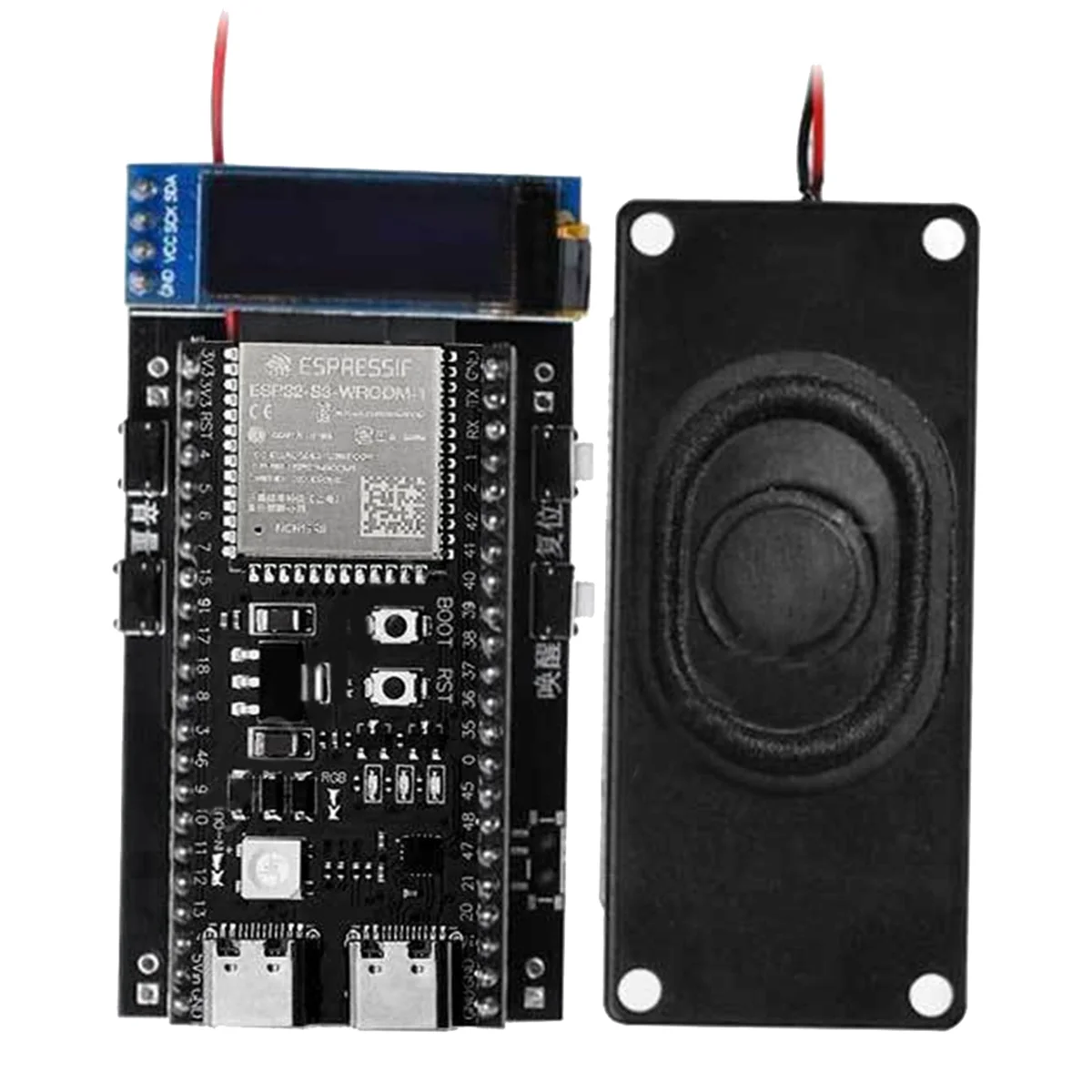 AB01 DeepsSeek Xiaozhi ESP32-S3 Development Board PCB Integration Artificial Intelligence AI Voice Chat N16R8 Module
AB01 DeepsSeek Xiaozhi ESP32-S3 Development Board PCB Integration Artificial Intelligence AI Voice Chat N16R8 Module