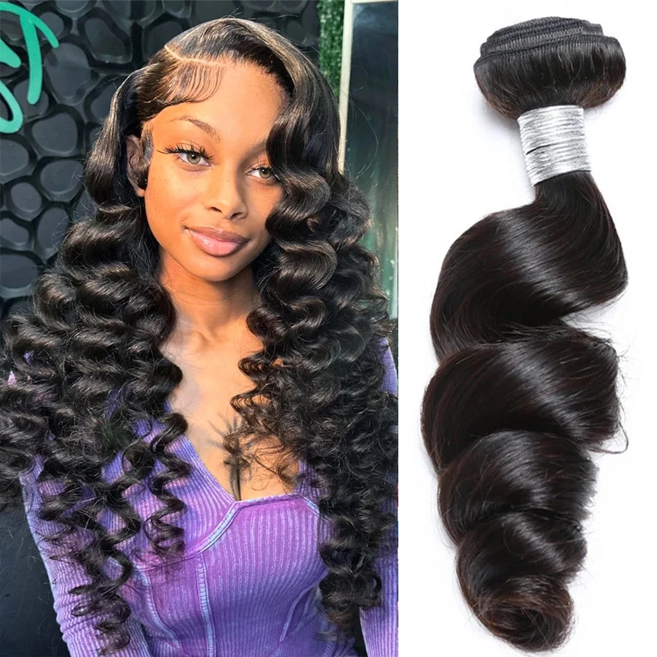 Loose Wave Bundles 8-40 Inchs Brazilian Human Hair Weave Bundles 1/3/4 Bundles Deal Top Quality Human Hair Extensions Wholeasle
Loose Wave Bundles 8-40 Inchs Brazilian Human Hair Weave Bundles 1/3/4 Bundles Deal Top Quality Human Hair Extensions Wholeasle