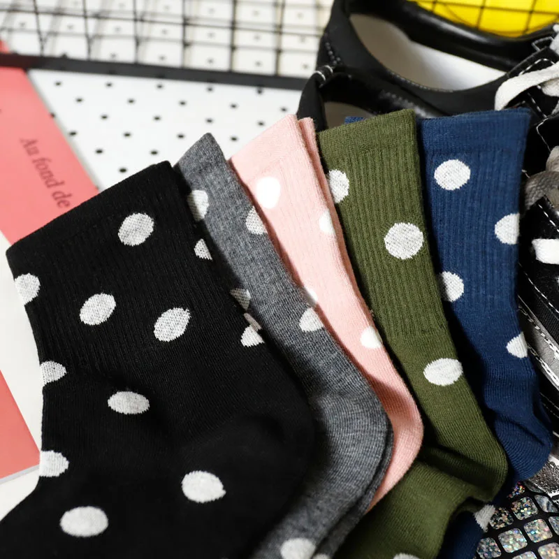 Sweet Polka Dot Women's Mid-Calf Sos New Autumn Winter Collection Comfortable Breathable Stretch Other Material 00%
Sweet Polka Dot Women's Mid-Calf Sos New Autumn Winter Collection Comfortable Breathable Stretch Other Material 00%