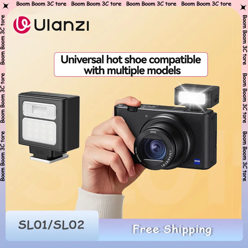Ulanzi SL01 SL02 Camera Flash 4th Gear Adjustable GN8 6500k for Canon Nikon Sony Fuji Olympus Pro Outdoor Photography Speedlight
Ulanzi SL01 SL02 Camera Flash 4th Gear Adjustable GN8 6500k for Canon Nikon Sony Fuji Olympus Pro Outdoor Photography Speedlight