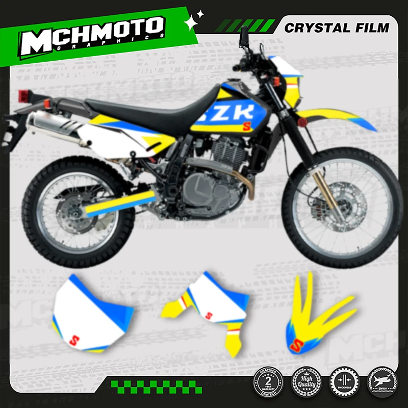 MCHMFG MOTOR For SUZUKI 1996 1997 1998 1999 2000 2001-2021 DR650 Motorcycle Fairing Graphics Decals Stickers Kits
MCHMFG MOTOR For SUZUKI 1996 1997 1998 1999 2000 2001-2021 DR650 Motorcycle Fairing Graphics Decals Stickers Kits