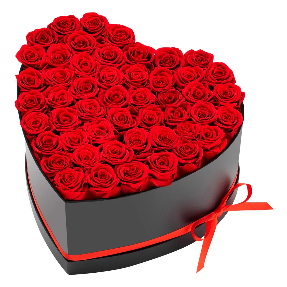 Forever Flowers, 50 Preserved Roses in a Heart Shape Box, Eternal Flowers Immortal Bouquet Birthday Present for Delivery Prime Women Her Wife Mothers, Anniversary, Valentine's Day,Christmas, Red
Forever Flowers, 50 Preserved Roses in a Heart Shape Box, Eternal Flowers Immortal Bouquet Birthday Present for Delivery Prime Women Her Wife Mothers, Anniversary, Valentine's Day,Christmas, Red