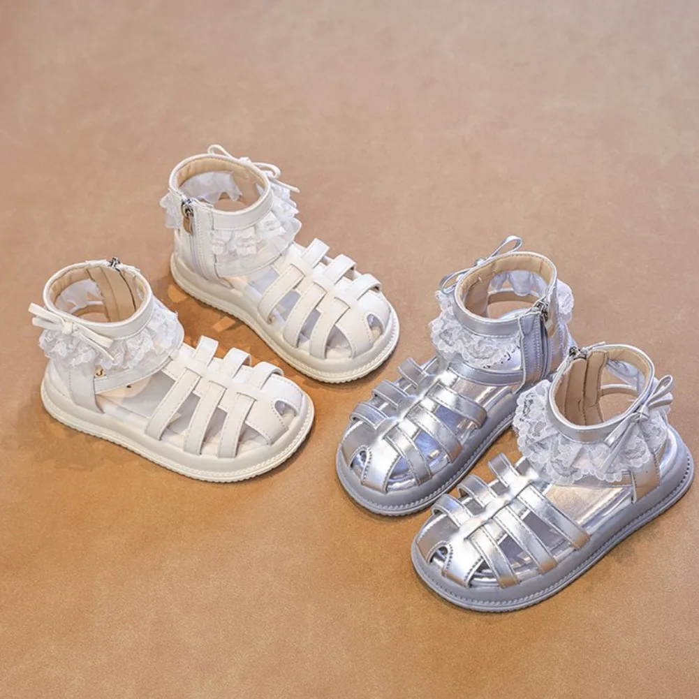 2026 New Children Lace Roman Sandals Summer Princess Ruffled Edge Girls High-top Gladiator Sandals Causal Kids Beach Sandals
2026 New Children Lace Roman Sandals Summer Princess Ruffled Edge Girls High-top Gladiator Sandals Causal Kids Beach Sandals