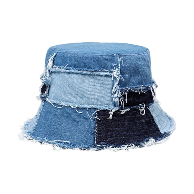 652F Unique Patchwork Fisherman Hat Sun Lightweight Distressed For Outdoor Activities Beach Vacation
652F Unique Patchwork Fisherman Hat Sun Lightweight Distressed For Outdoor Activities Beach Vacation