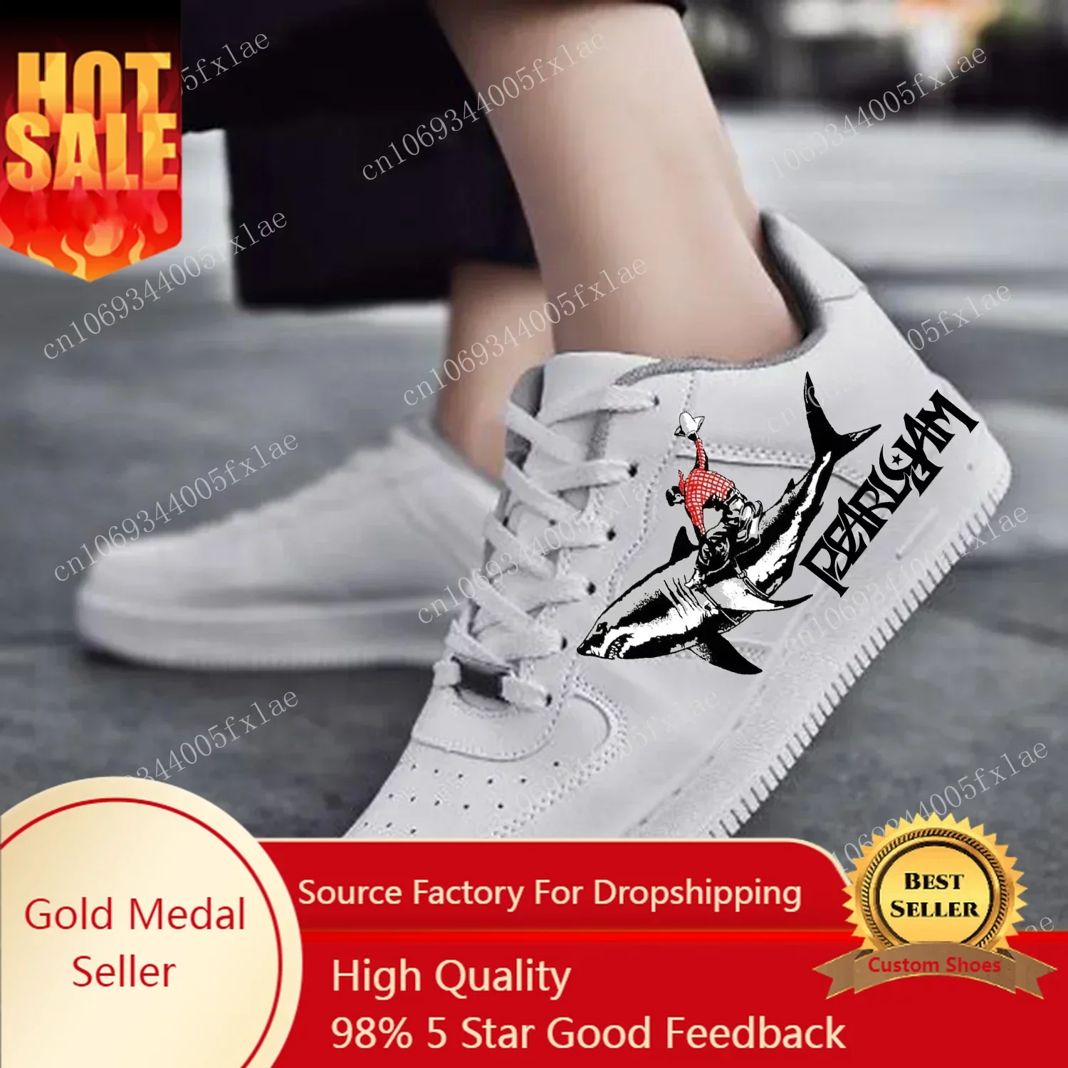 Pearl Jam AF Basketball Mens Womens Sports Running High Quality Flats Force Sneakers Lace Up Mesh Customized Made Shoe White
Pearl Jam AF Basketball Mens Womens Sports Running High Quality Flats Force Sneakers Lace Up Mesh Customized Made Shoe White