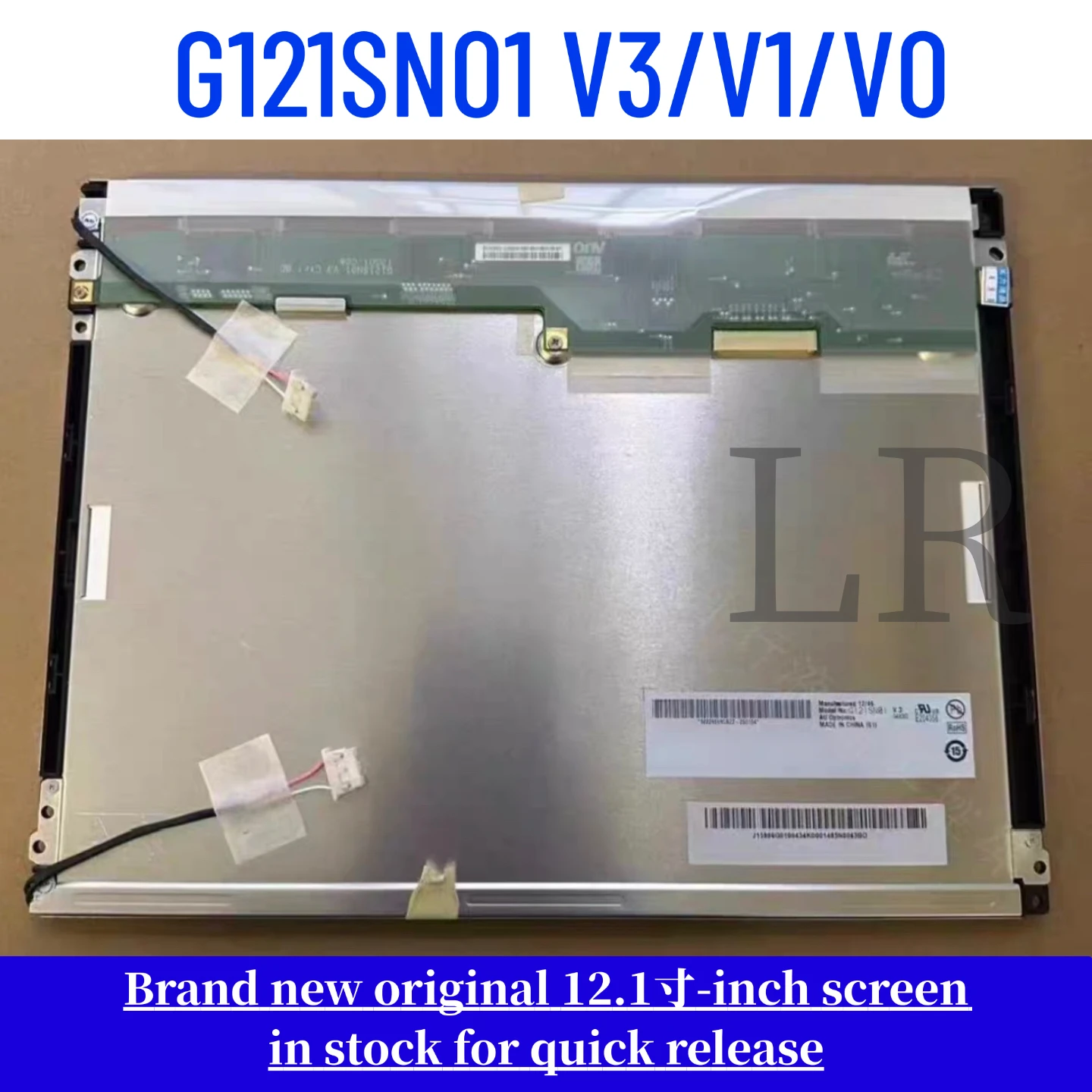 Brand-new, genuine 12.1-inch G121SN01V3, G121SN01 V1, G121SN01 V0 LCD display
Brand-new, genuine 12.1-inch G121SN01V3, G121SN01 V1, G121SN01 V0 LCD display