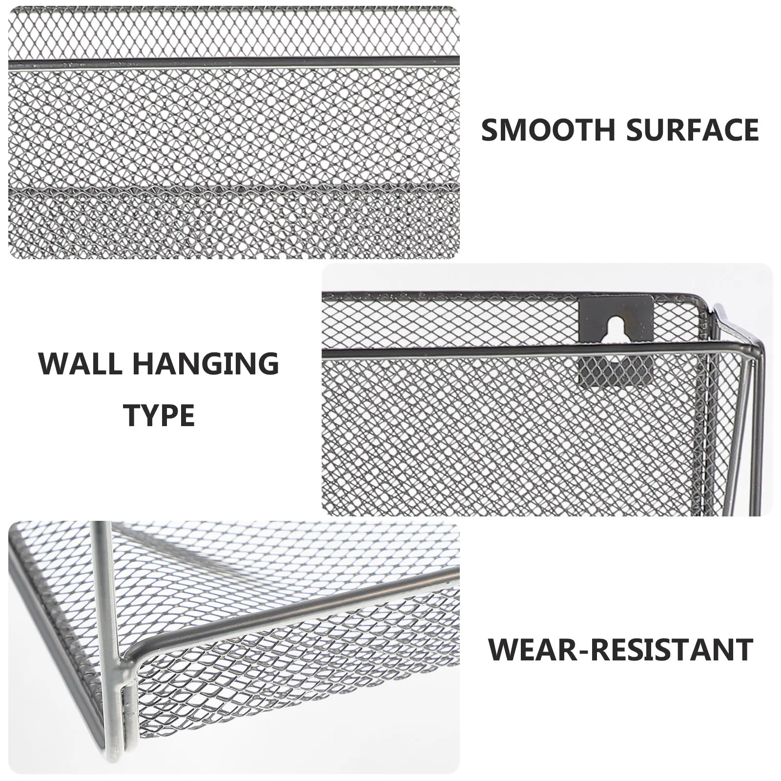 1Pcs Wall-Mounted Document Organizer Sturdy Metal File Storage Rack Smooth Finish Wear-Resistant Office File Shelf for Books
1Pcs Wall-Mounted Document Organizer Sturdy Metal File Storage Rack Smooth Finish Wear-Resistant Office File Shelf for Books